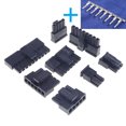 thumbnail image 5 of 10 30 50 200 juegos 3,0 mm Micro-Fit 3,0 Conector Receptáculo Carcasa 2 Pin 3 4 5 6 7 8 9 Circuito Enchufe Casa Terminal 43640 43645, 5 of 5