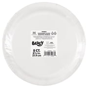 Bluey 9 Round Plates, 8ct