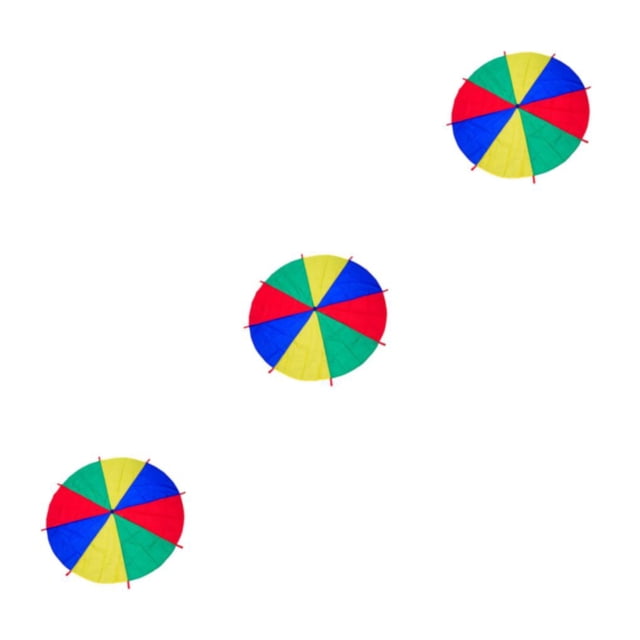 Soidarity Los niños juegan Rainbow Parachute Juego al aire libre Ejercicio Deporte Juguete 2M Type1 NO1