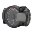 thumbnail image 3 of Motorbike Odometer, LCD Display Motorcycle Instrument Flame Retardant ABS  for Cars for RVs, 3 of 8