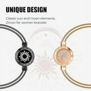 TOTWOO Long Distance Touch Bracelets for Couples, Long Distance Relationship Gifts for Girlfriend