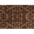 thumbnail image 1 of Ahgly Company Indoor Rectangle Abstract Orange Modern Area Rugs, 8' x 10', 1 of 4