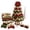 E, variant on Fabric Fold Christmas Display Tree DIY Kit for Beginners, Tabletop Mini Christmas Tree Craft Set, Adult Handmade Holiday Table Centerpiece, Winter Home Decor Supplies