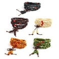 thumbnail image 5 of Adjustable Chinese-Style Bead Bracelet with Multiple Colors for Men and Women, 5 of 9