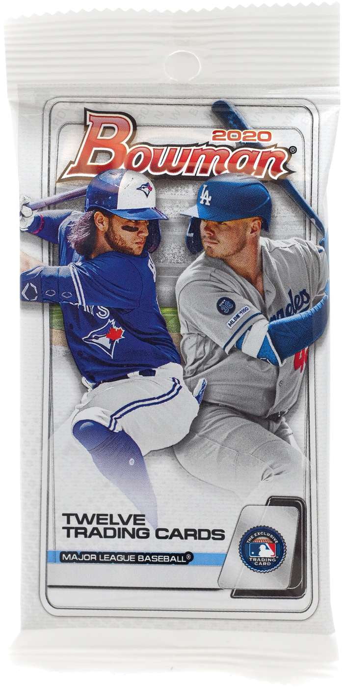 20 TOPPS BOWMAN BASEBALL PACK