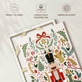 thumbnail image 6 of Elephant Stock Nutcracker Christmas Wall Art - Vertical Canvas Wall Art - Living Room Wall Decor - Holiday Canvas - Beige And Green Decor By Vesna Skornsek - 30" x 45", 6 of 8