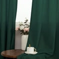 thumbnail image 4 of Cortina Pitalk, 132 x 213 cm, lino semitransparente, color verde, 2 paneles, 4 of 9