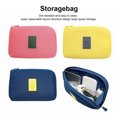 thumbnail image 2 of Advancent Cable de carga Bolsa de almacenamiento Organizador Cremallera Bolsa Teléfono celular Amarillo S Mochilas de mochilero Rosa S, 2 of 6