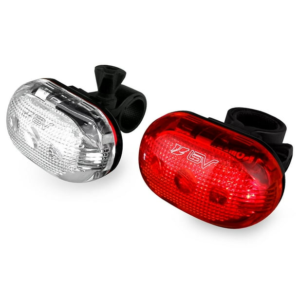 BV Bike Light Set, Bicycle LED Headlight and Taillight Set