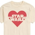 thumbnail image 3 of Star Wars - Valentine Heart Logo - Men's Short Sleeve Graphic T-Shirt, 3 of 5