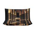 thumbnail image 4 of Islamic Architecture Quilt Cover Set Fashionable Printed Bedding Covers with Pillowcase Home Textiles, Twin (68"x86"), 4 of 5