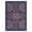 Dark Blue, variant on FairOnly Modern Pastoral Flower Pattern Beige Pink 2'x6'Runner Rug Low Pile Non Slip Machine Washable Mat for Kitchen Dining Laundry