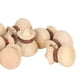 thumbnail image 5 of Colgante de madera, suministros hechos a mano de bricolaje Durable 10 piezas Accesorios tallados 0.7x0.5in Adornos tallados en madera, pulseras para bolsa de dinero Unbranded 1218200070211, 5 of 8