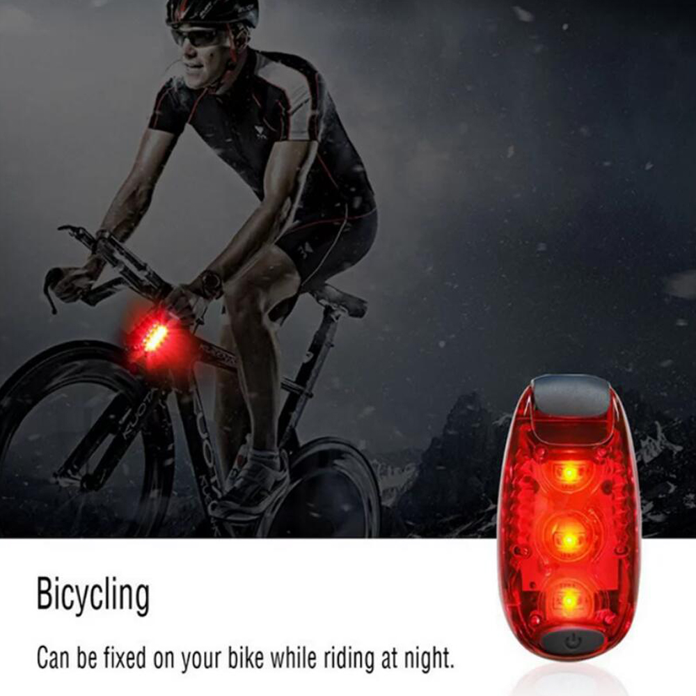 iClover LED Running Safety Light 3 Pack with Extra Batteries photo 8