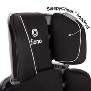 Diono Connect3 R 2-in-1 High-Back Booster, Black Storm
