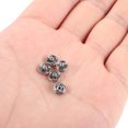 thumbnail image 5 of LOLIPPYY 120Pcs Sewing Metal Snap Buttons Silver Round Flat Press Studs for Clothes Repair, 5 of 6