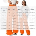 thumbnail image 3 of Nekdswn Girls Wide Leg Sweatpants Bow Print Baggy Athletic Pants with Pockets Teen Grils Fleece Lined Drawstring Waist Sweat Pants, 3 of 8