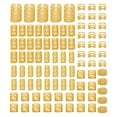 thumbnail image 2 of BKER 90 Pcs Accessoires de Perruques Dreadlocks Extensions de Cheveux Creuses en Maille, 2 of 5