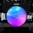 thumbnail image 1 of Colour Grunge Texture Print Spare Tire Cover Waterproof Tire Wheel Protector for Car Truck SUV Camper Trailer Rv 14"-17", 1 of 5