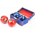 thumbnail image 4 of Guardurnaity Las pelotas de meditación mejoran la flexibilidad y la fuerza de las manos con técnicas de ejercicios de Taiji fáciles. Pelotas Protección de la piel dragón rojo y fénix, 4 of 6