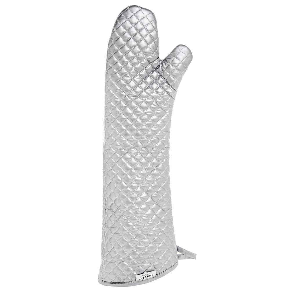 HUBERT® Oven and Freezer Mitt Silver Cotton - 24" L