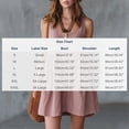 thumbnail image 3 of Dxzfnsa Summer Women's Dresses Women‘s Sleeveless Round Neck Shirt Dresses Ruffle Hem Cotton Tunic Tank Dresses Solid Color Button Up Mini Dresses, 3 of 6