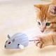 thumbnail image 1 of Juguete De Ratón De Simulación De Peluche Para Gatos, Ratón De Relojería De Viento, Alivia El Aburrimiento, Apto Para Gatos, Peluche, Gris, 1 of 6