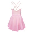 thumbnail image 2 of iiniim Girls Classic Ballet Dance Dress Ballerina Outfit Gymnastics Dancewear Sleeveless Tutu Skirted Leotard, 2 of 8