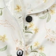 thumbnail image 4 of TOWED22 Girl Pajamas Silk Pjs Shirt Tops Shorts 2Piece Set Toddler Kids Little Girl Nightgown Gift,18-24 M, 4 of 7