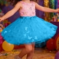 thumbnail image 2 of Girls Dress Tiered Design Ballet Tutu Refined Playful Colorful Mesh Tulle for Party Tutu Skirt, 2 of 4