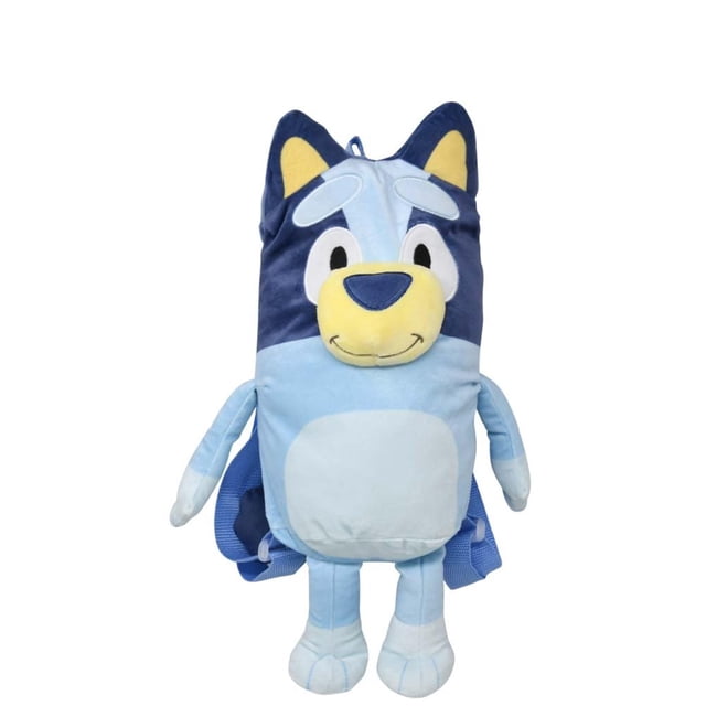 Mochila de felpa Fast Forward Bluey 14 para niños a partir de 3 años