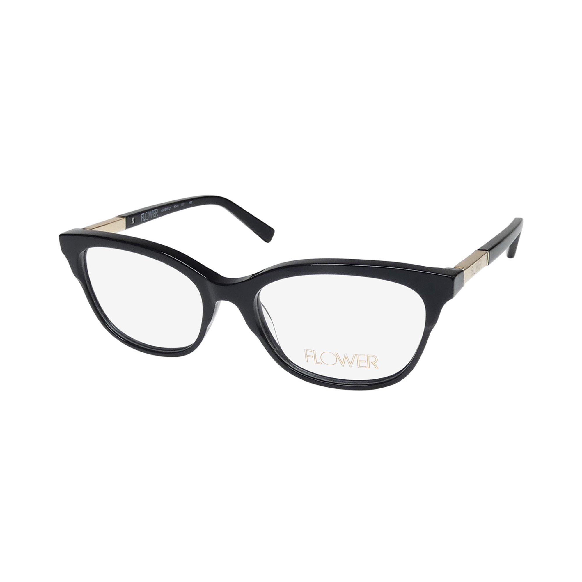 FLOWER 6040 WATERLILY CAT EYE EYEGLASS FRAME/GLASSES CONTEMPORARY DESIGN WOMENS