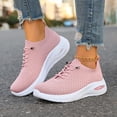 thumbnail image 4 of Women's Walking Shoes Lightweight Breathable Knit Mesh Casual Sneakers, 4 of 4
