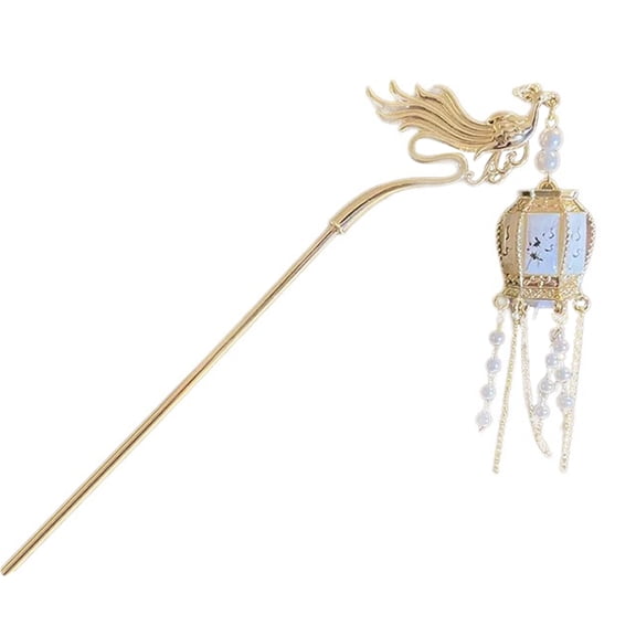 Yokua Traditional Chinese Costume Hair Stick LED Lantern Hair Pin for Theme Event