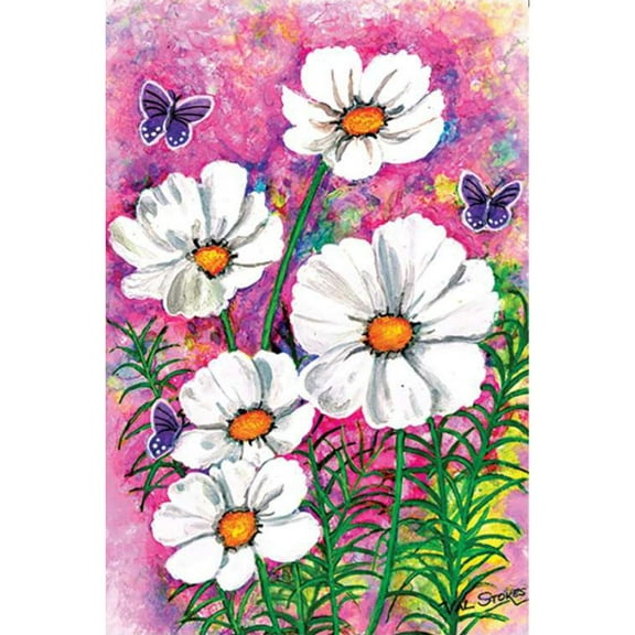 Premier Garden Size Flag - Cosmos Cluster