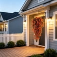 thumbnail image 5 of Artificial Eucalyptus Hanging Vines Set of 2 31.5 Inch Faux Greenery Swag Fall Decor UV Resistant Plastic Trailing Leaves for Wedding Arch Porch Railing Indoor Outdoor Wall Home Decoration, 5 of 6