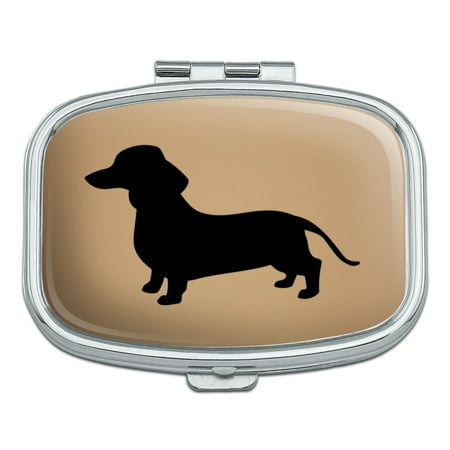 - Dachshund Wiener Dog Rectangle Pill Case Trinket Gift Box