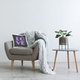 thumbnail image 4 of Stupell Industries Purple Neon Love Word Urban Design Design by Martina Pavlova Throw Pillow, 4 of 6