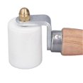 thumbnail image 2 of Pressure Seam Rollers High Temperature Resistant Ergonomic Wooden Pressing Roller for PVC Waterproofing Membrane Tarpaulin Film, 2 of 5