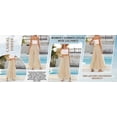 thumbnail image 3 of PUWEI Women's Casual Striped Wide Leg Pants Loose Fit Elastic Waist Lounge Pants Palazzo Trousers, 3 of 7