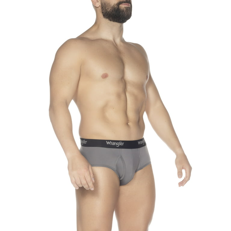 Wrangler - Mens Cooling Boxer Briefs- Mens Boxer Brief Underwear 6 Inseam  for Men Pack of 6
