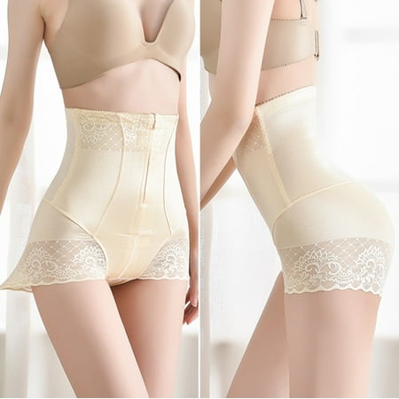 

nsendm Women S High Waist Abdominal Lifting Shaping Waistband Postpartum Shapewear Pants To Collect The Waist Bra Underwear A X-Large