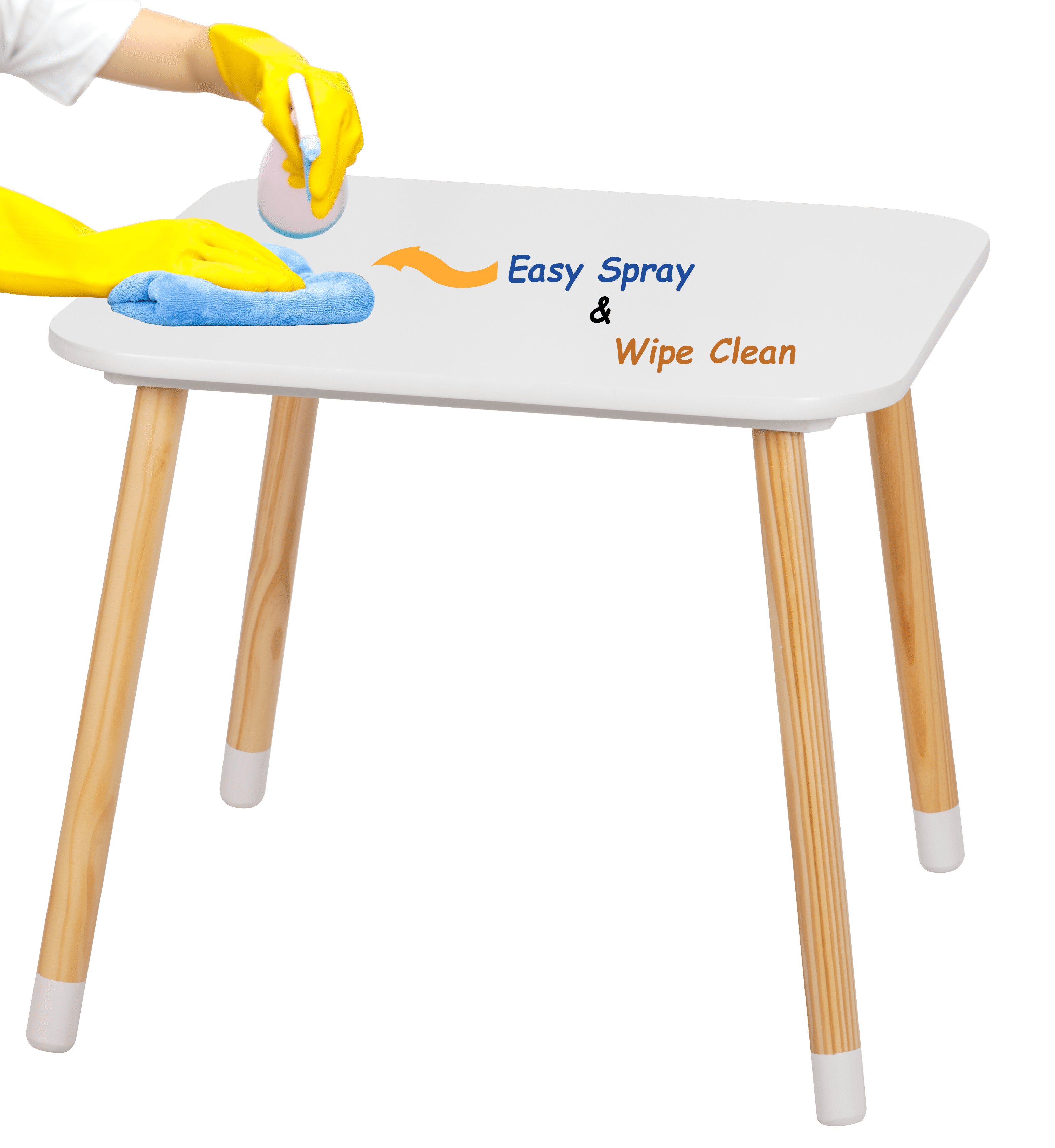 STAROUS Kids Table and Chair Set Kids Table with 2 Chairs Set, Table and Chair Set