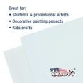 thumbnail image 6 of U.S. Art Supply 5 X 5 inch Professional Artist Quality Acid Free Canvas Panel Boards for Painting 12-Pack (1 Full Case of 12 Single Canvas Board Panels), 6 of 6