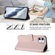 thumbnail image 4 of Funda Cartera GANGXUN para iPhone 12 Mini – Cierre Magnético, Protección RFID, Correa Desmontable, Compatible con Carga Inalámbrica, 4 of 6