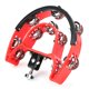 thumbnail image 5 of Double Row Metal Jingles Environmentally Friendly High Strength Crisp Sound Half Moon Tambourine For KTV For Party For Gift ANGGREK Otros, 5 of 8