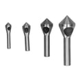 thumbnail image 4 of Bits de Chaflán, El Conjunto de Broca de Perforación Desaconsejado 4 pianas con orificio para acero al carbono para metal para placas de pvc, 4 of 7