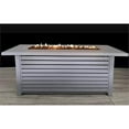 thumbnail image 3 of Pemberly Row Metal Propane/Natural Gas Fire Pit Table in Gray, 3 of 4