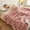 Pink, variant on Styesk Multifunctional Cover Blanket Napping Blanket Flannel Gift Small Blanket Napping Blanket Coral Color Flannel Blanket