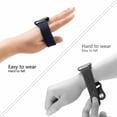 thumbnail image 5 of ALMNVO Solo Loop Strap for Apple Watch Band 44mm 40mm 38mm 42mm Elastic Belt Silicone Bracelet Replacement Wristband Iwatch Series 6 5 4 3 SE 7 45mm 41mm, 5 of 9